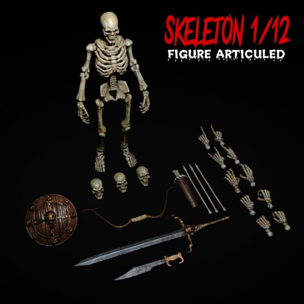 Action figure 1/12 SKELETON PRE-SALE 50%- DEPOSIT