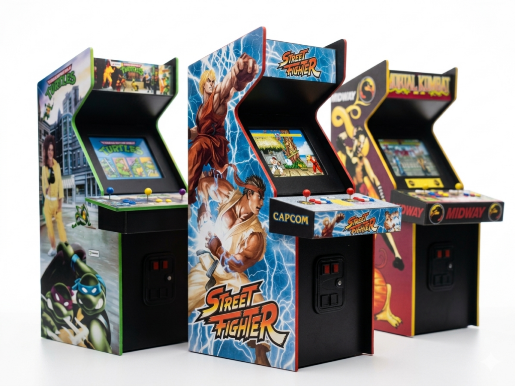 Arcade Miniature 1:12 Scale with LED Lights